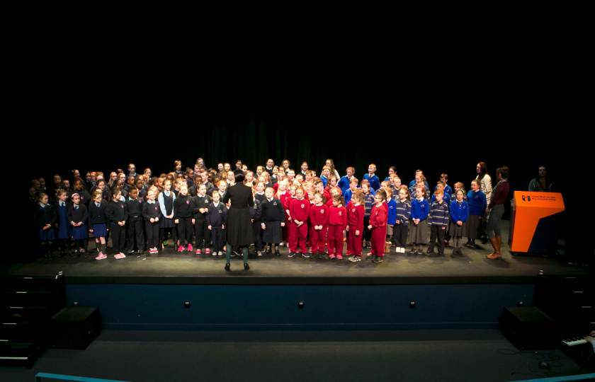 Choir performance at Lime Tree Theatre